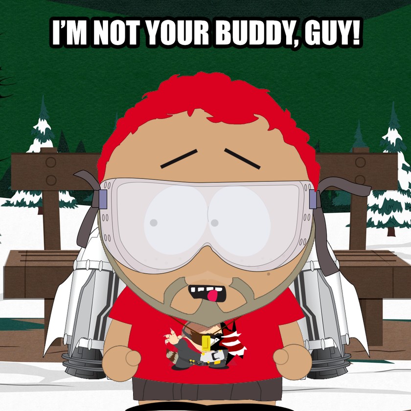 SouthGenerator's tweet photo. What are your thoughts on this picture? #SouthPark #Avatar #Generator #Torso #Shoes #Underwear #HeadLine #Armlines #Main #Notint #Tint #Head #NoTint #Eyes #Mouth #SafetyGoggles #Front #Imnotyourbuddyguy https://t.co/VQxNccF84Q
