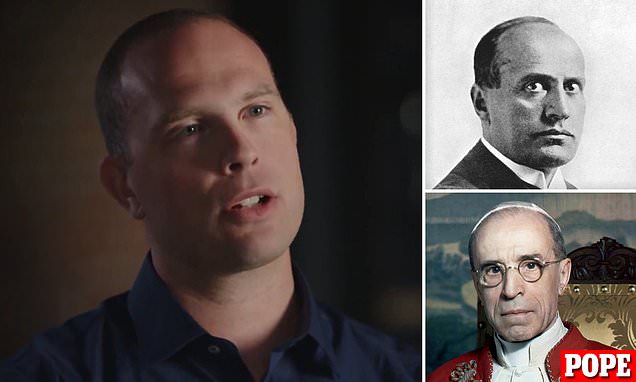 Daily_MailUS's tweet image. Pentagon whistleblower says the Vatican is aware of the existence of non-human intelligences trib.al/oPR2ERU