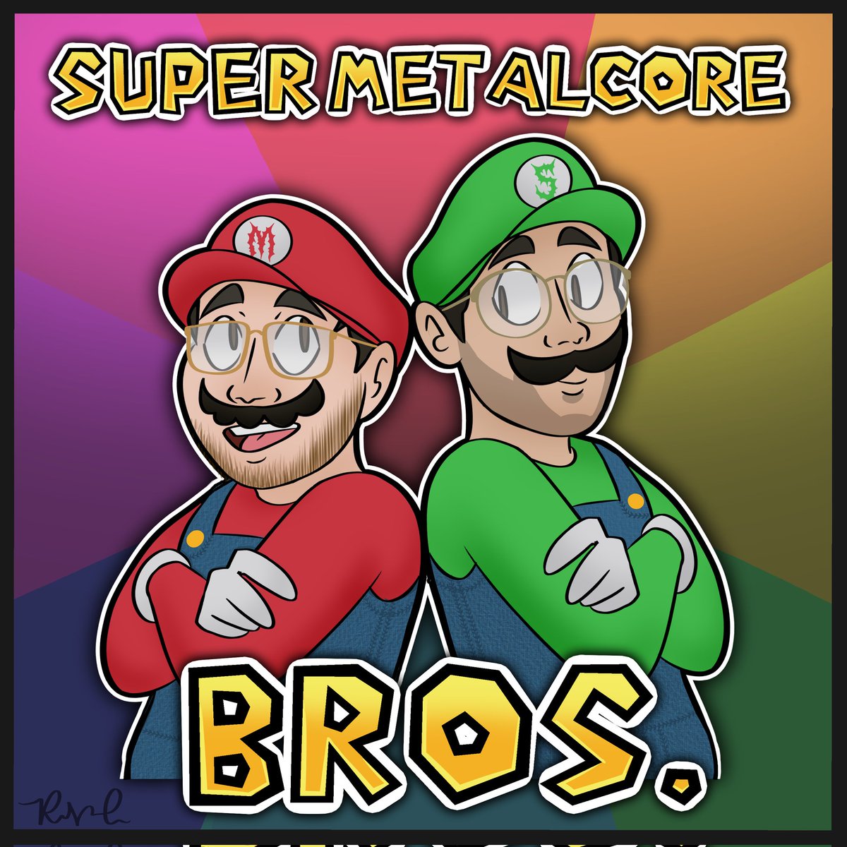 JOIN THE PATREON THIS MONTH AND RECEIVE OUR SUPER METALCORE BROS.™ STICKER!