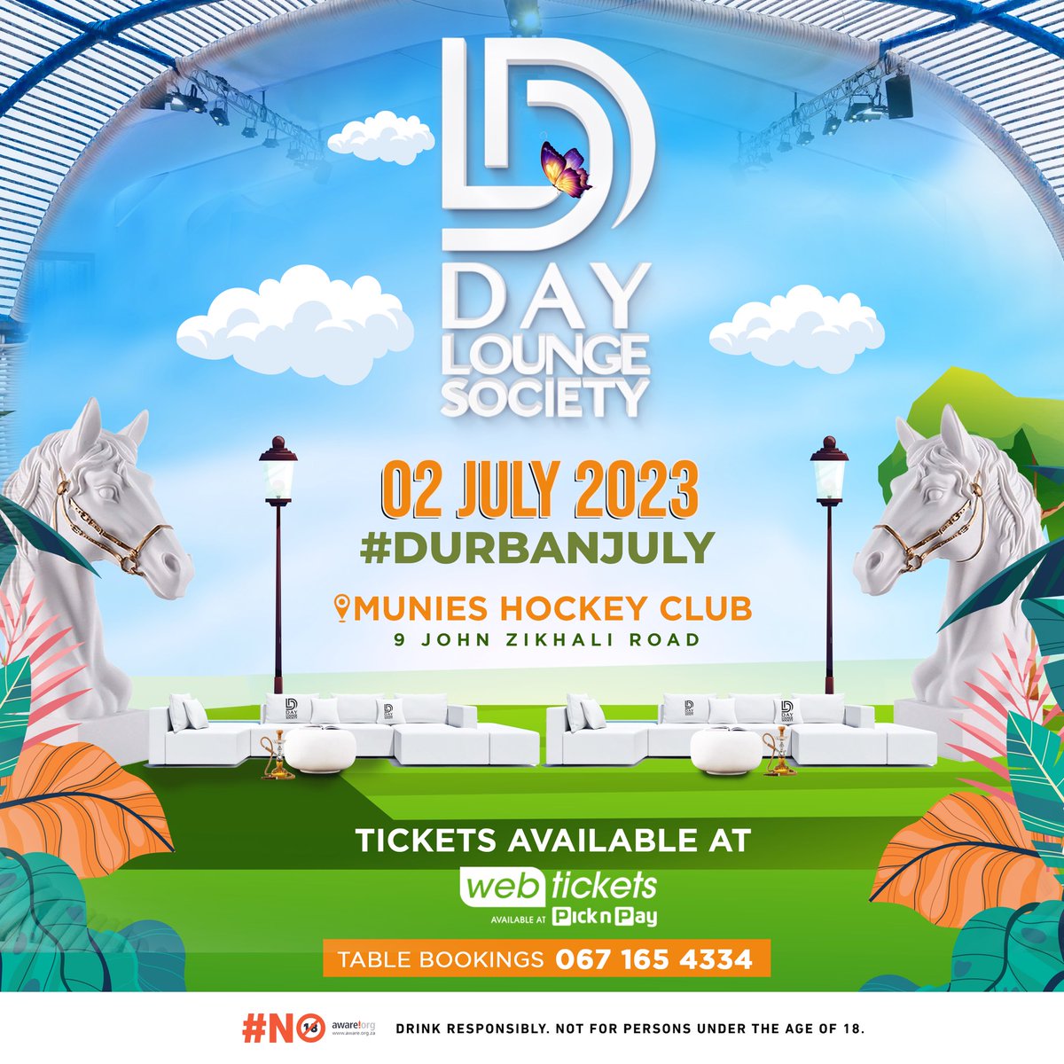 DJFeelSA's tweet photo. 🇿🇦 TAKING OVER THE DURBAN JULY SUNDAY WITH THE COOLEST DAYTIME EXPERIENCE.
DAY LOUNGE SOCIETY 🗓 : 02 JULY  2022 📍: MUNIES HOCKEY CLUB  (9 JOHN ZIKHALI ROAD ) 🕛: 12:00pm Tickets Available At Webtickets link on Bio Table bookings : 067 165 4334    #DurbanJulyEdition #DurbanJuly https://t.co/FMhfyn04up