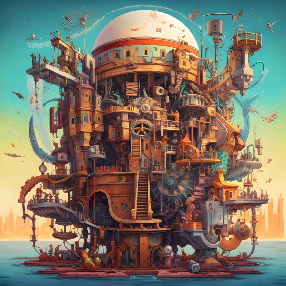 "In the intricate labyrinths of tomorrow’s manors, where gears hum in harmony with the whispers of dreams, humanity must tread lightly; for the marvels we craft hold the keys to both our greatest triumphs and our deepest sorrows."