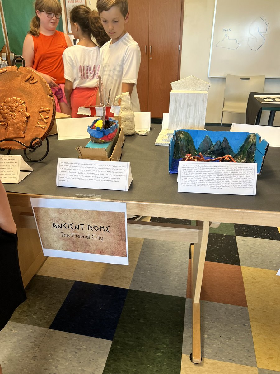 Colleen Berezo (@ehueprincipal) on Twitter photo We are already missing our students fill our halls with joy and laughter! During the last few days of school, Mrs. Holland’s 6th grade class hosted an Anthropology Artifacts Museum featuring ancient cultures! <a href="/DrDomagala/">Joseph Domagala, Ed.D.</a> <a href="/PRSchools/">Pine-Richland School District</a> <a href="/ehuepto/">Eden Hall Upper Elementary PTO</a> We are already missing our students fill our halls with joy and laughter! During the last few days of school, Mrs. Holland’s 6th grade class hosted an Anthropology Artifacts Museum featuring ancient cultures! <a href="/DrDomagala/">Joseph Domagala, Ed.D.</a> <a href="/PRSchools/">Pine-Richland School District</a> <a href="/ehuepto/">Eden Hall Upper Elementary PTO</a>