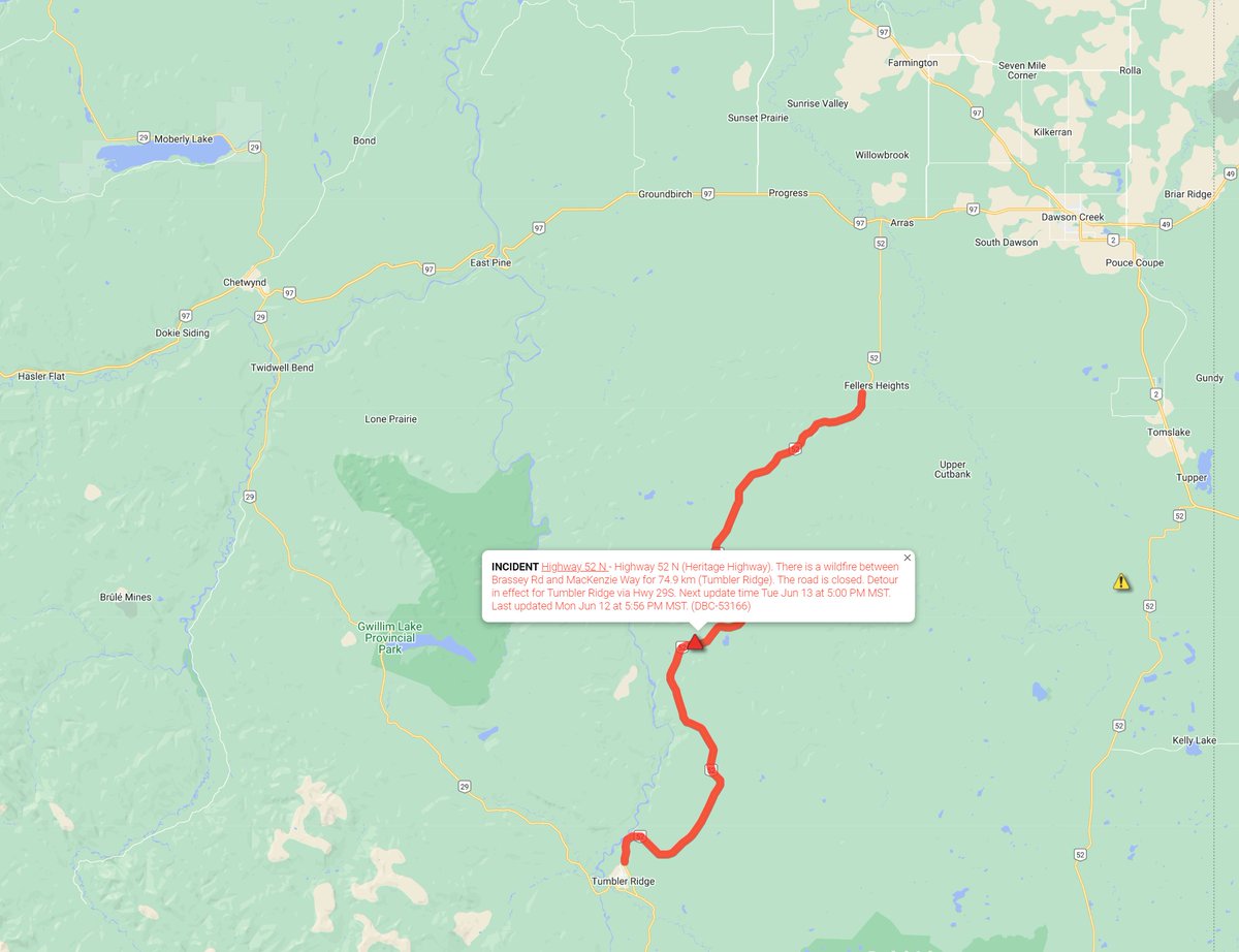 MetalTitans on Twitter "RT DriveBC Current ⛔ BritishColumbia