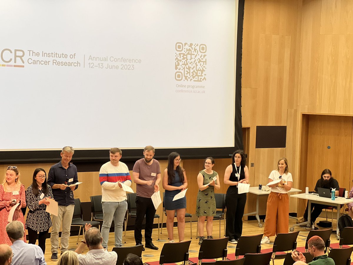 The best postdoc and SO poster award goes to our study 📣<a href="/PoulogiannisLab/">Poulogiannis Lab</a> <a href="/ICR_London/">The ICR</a>
