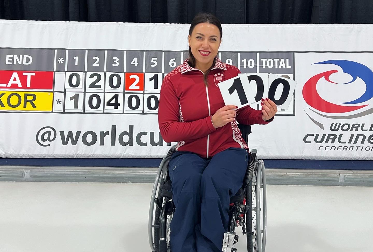 Wheelchair Curling Latvia (RollingStoneWCL) / Twitter
