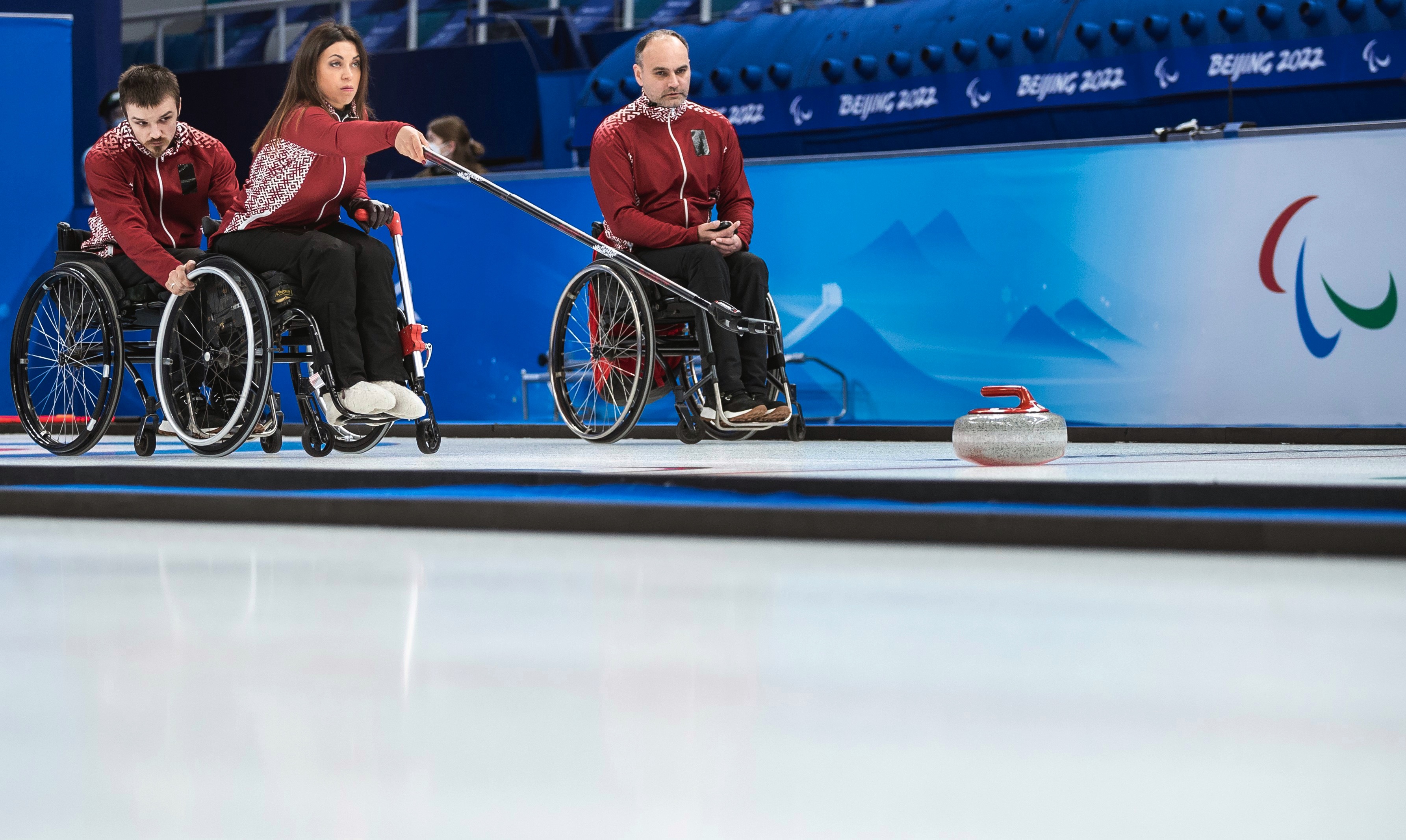 Wheelchair Curling Latvia (RollingStoneWCL) / Twitter