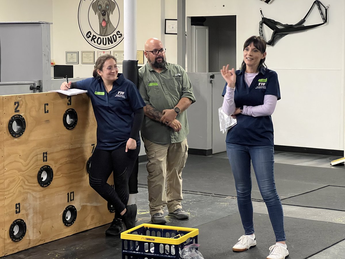 FIU_Forensics's tweet image. Join our own Dr. Lauryn DeGreeff for a webinar this Thursday on canine training and aides. Her talk is also a fundraiser to help bring human detection canine training to #Ukraine. Register here: fb.me/e/3CYK0w5KR
#caninedetection