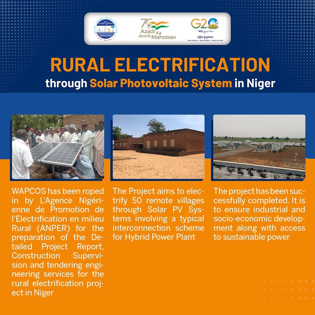 #solarpower #niger #photovoltaic #villages #abroad #ruralelectrification