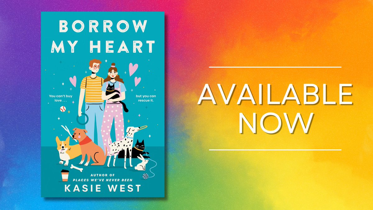NEW TODAY! Borrow My Heart by <a href="/KasieWest/">Kasie West</a> bit.ly/3N7N4pu