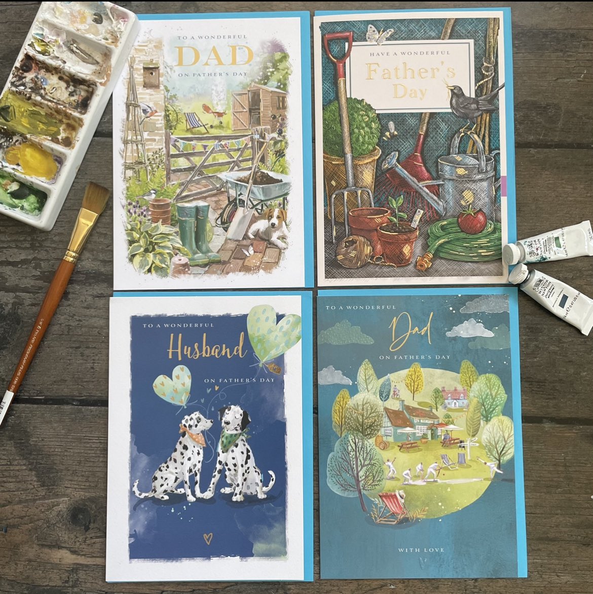 Not long to go until Father’s Day 2023! Have you picked out your card yet?
.
.
.
.
.
#fathersday2023 #fathersdaygreetings #illustration #artist #greetingsretail