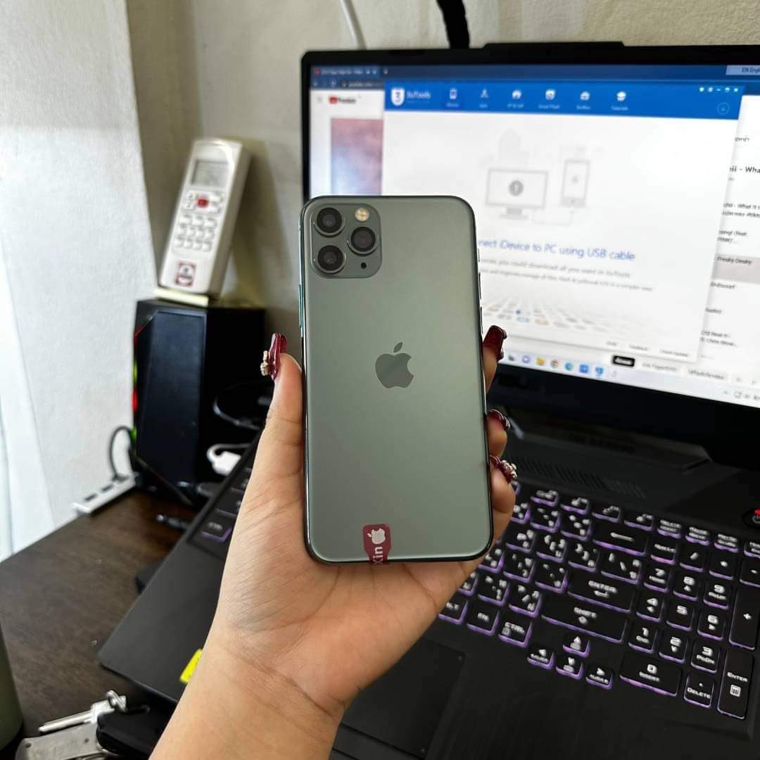 Daisy__Phone's tweet photo. iPhone 11 Pro 256GB 🌷📮 13,990

— การใช้งานปกติทุกอย่าง สแกนได้ 📍
แบต 100% ครบกล่องเคสฟิล์ม ประกัน10วัน

#ไอโฟนมือ2 #ไอโฟนมือสองราคาถูก #ส่งต่อไอโฟน #ขายไอโฟน #โทรศัพท์มือสอง #มือสองสภาพดี https://t.co/5T0g6XtEZf