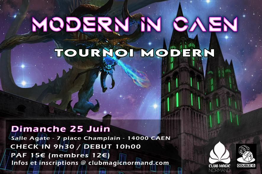 Nouveau tournoi disponible sur le site :  
Modern à Caen (14) le 25/06 : mtg-agenda.fr/%C3%A9v%C3%A8n…