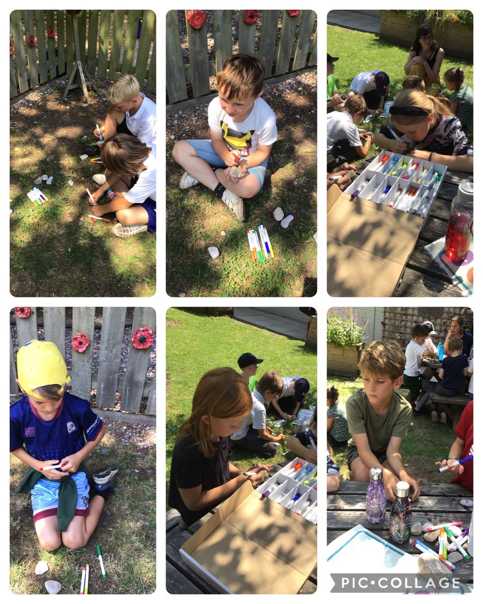 antrobus_st's tweet photo. We then decorated pebbles with number and words to 10 in Spanish. #class2 #mfl #counting https://t.co/XitKUGSxpc