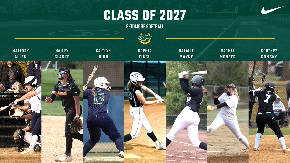 Skidmore Softball tweet media