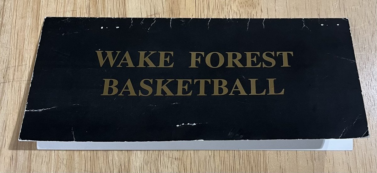ForbesWakeHoops's tweet photo. Congrats @IshSmith!! #WorldChampion You have come a long ways since this “initial letter of interest” and questionnaire you received from Coach Prosser 20 years ago back in 2003!! Everyone is so proud of you, none more than Coach Prosser looking down on you from above!! https://t.co/MsHyuhnmuH