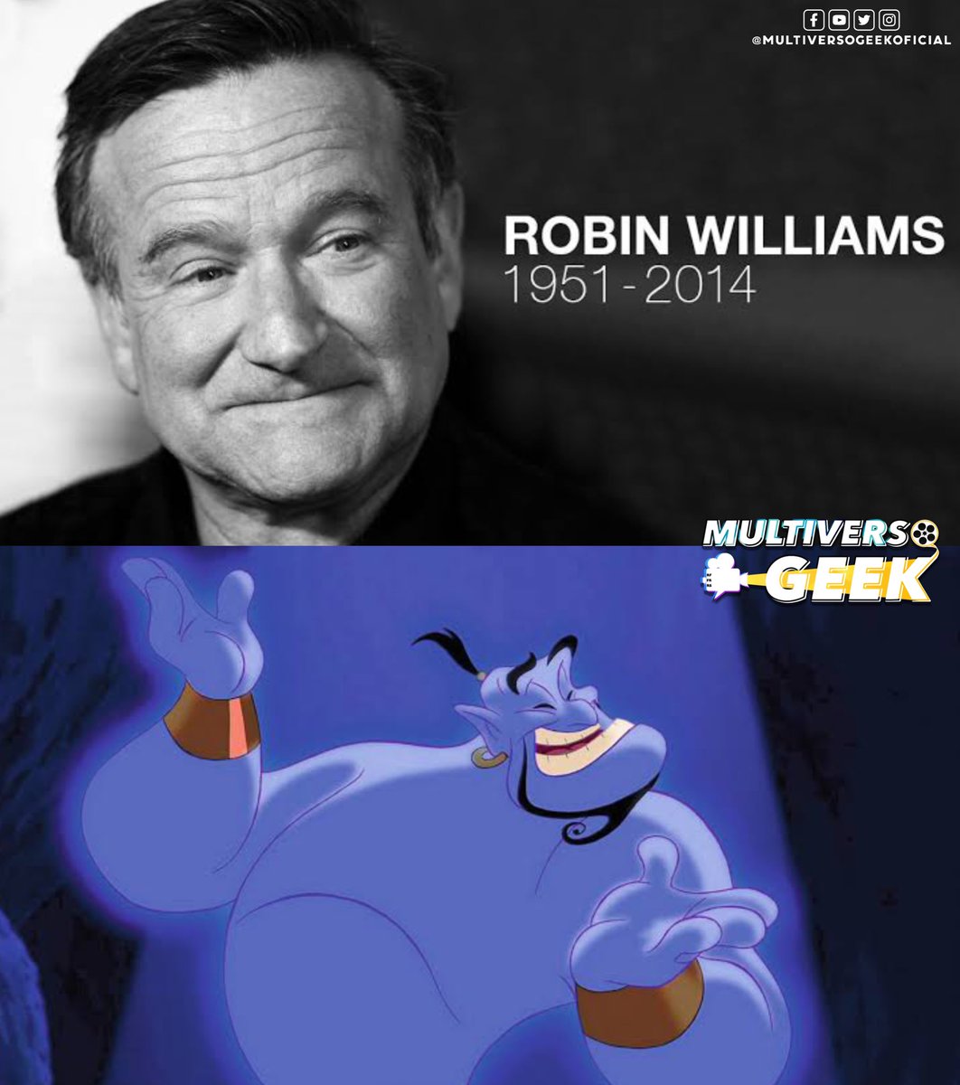 Multiverso_GK's tweet photo. ¡NOTICIA QUICK!
¡NO RESPETAN SU VOLUNTAD! Tras haberse anunciado que #Disney utilizará audios inéditos del doblaje de #RobinWilliam como el “Genio” de #Aladdin para un nuevo cortometraje conmemorativo…
Sigue hilo 👇🏼 https://t.co/KmWNPeCIVt
