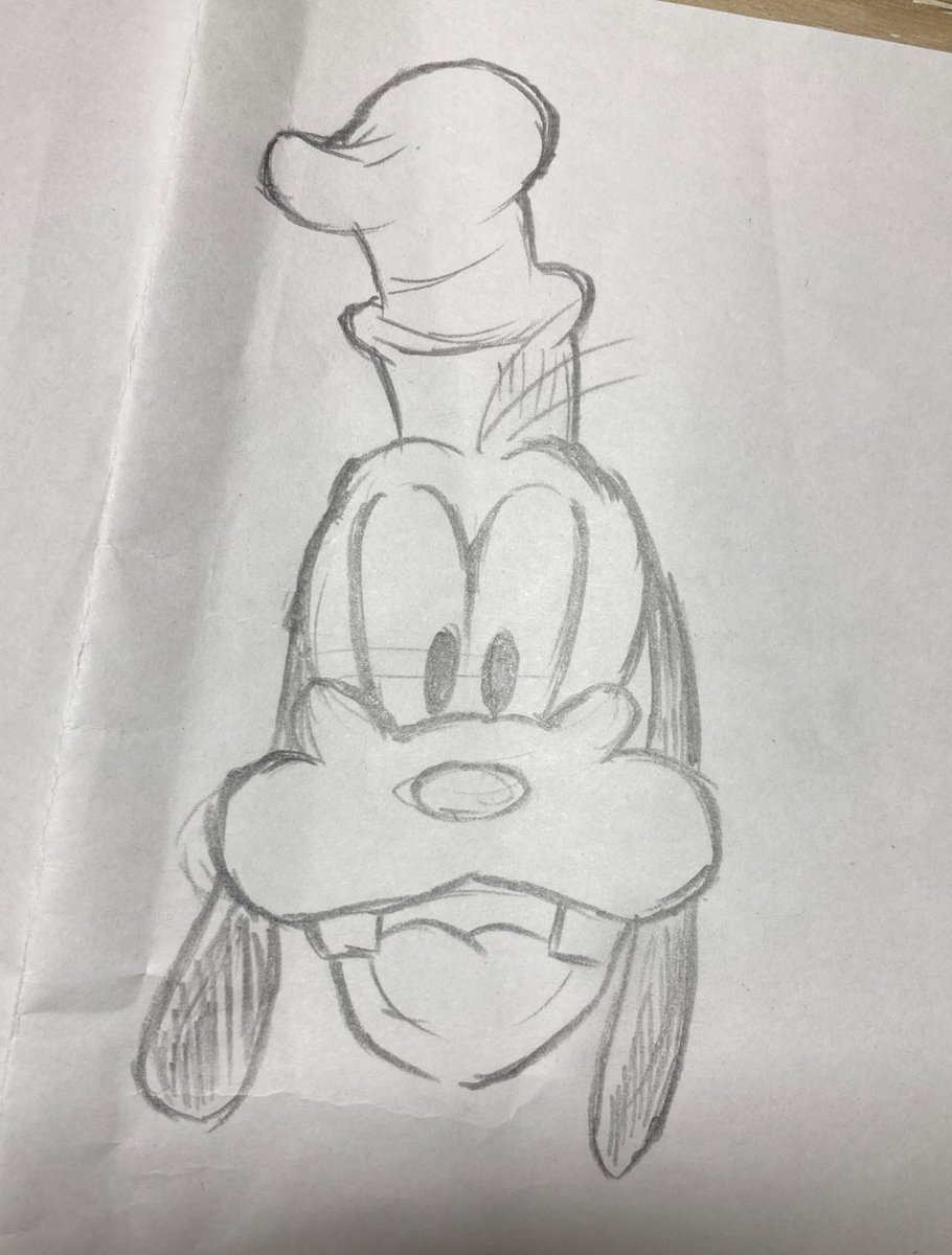 落書きグーフィー https://t.co/vaZvfvdaLl