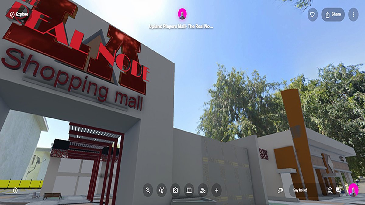 Look at This Mall - The Real Node LA  
youtube.com/watch?v=8yaish…
 #metaquestpro #metaquest2 #Spatial.io #upland #metaverse #cryptocurrency  @UplandMe  @Spatial_io  @readyplayerme @MetaQuestVR @Meta