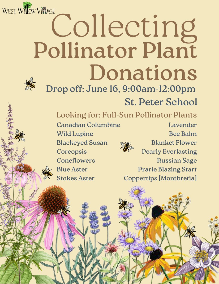Friday Pollinator planting w <a href="/stpetersaints/">St. Peter Catholic School, Guelph</a> #students,  <a href="/PollinateGuelph/">Pollination Guelph</a> guests &amp; support from <a href="/grandriverca/">Grand River Conservation Authority</a> ~ if you have native #pollinators to share please bring to 150 Westwood Road <a href="/WellingtonCath/">Wellington Catholic DSB</a> <a href="/cityofguelph/">City of Guelph</a>