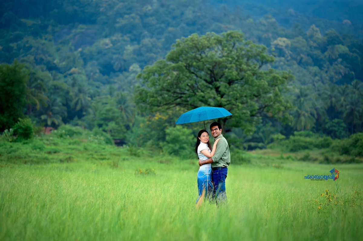 Post wedding shoot of Rahul &amp; Tiffany in the foothills of #WesternGhats 

#wedding #weddingphotography #postweddingshoot #keralawedding #monsoonwedding