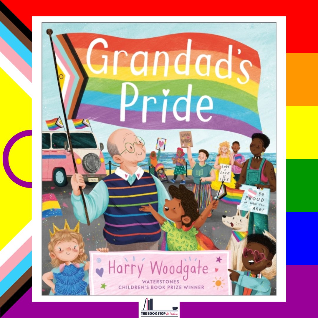 🏳️‍🌈Published this #Pride! 🏳️‍🌈 
'Grandad insists he's too old to go to the London celebrations, especially now Gramps isn't around any more, but Milly has an idea to get the local community together and bring Pride to Grandad.' @harryewoodgate #GrandadsPride #GrandadsCamper