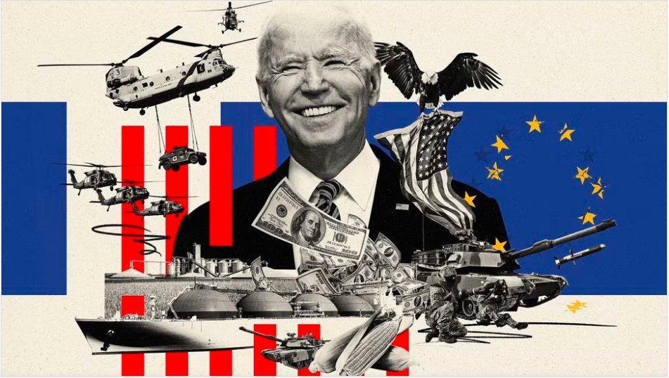 Les US forcent l'UE à aider l'Ukraine pour récupérer les investissements immobiliers, 30% les terres arables Ukrainiennes, des multinationales, dont Blackrock, qui par la suite vendront par l'intermédiaire des US des armes à l'UE pour financer la guerre.#MotionDeCensure
#Covid19