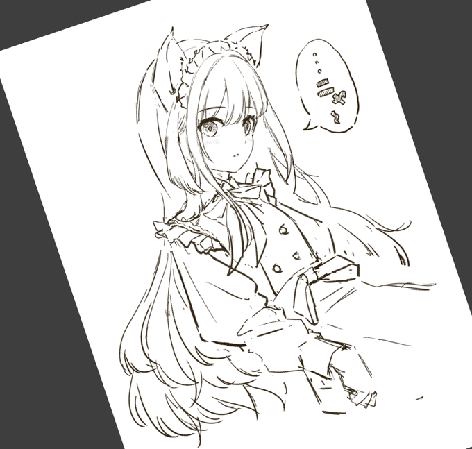 ひさしぶりのらくがき