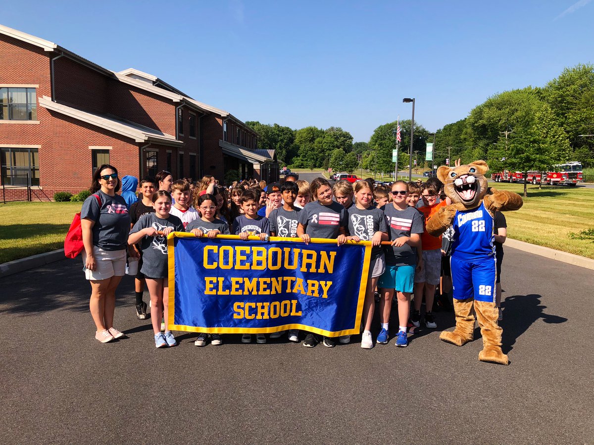 @CoebournES Celebration Day is underway! 💙💛 #LetTheFestivitiesBegin
#CougarPride @PennDelco