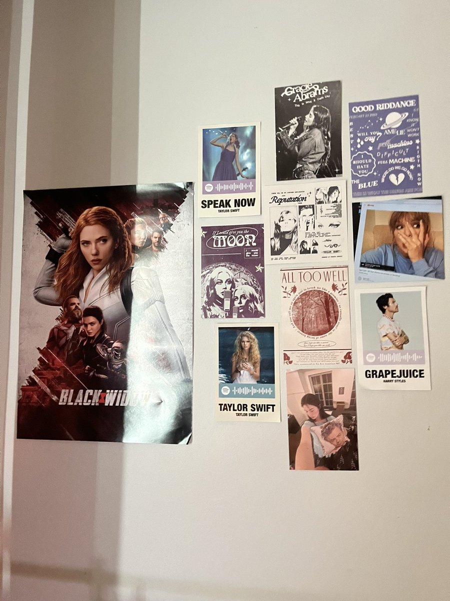 IVE REDONE MY WALL COLLAGES