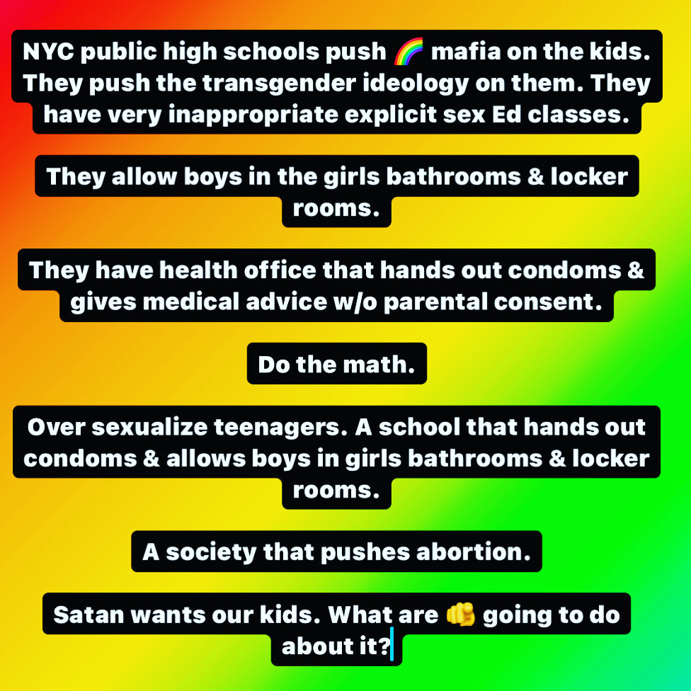 What are 🫵 going to do about it? #GetLoud ⁦@nyfreedomrally⁩ ⁦@koziswellness⁩ ⁦@UnitingNYS⁩ ⁦@Moms4Liberty⁩ ⁦@DefendingEd⁩ ⁦@PPC_NY⁩ ⁦@CCCR_NY⁩ ⁦@adrianafitnall⁩ ⁦@VickieforNYC⁩ ⁦@JoeBorelliNYC⁩ ⁦@Helen4NY⁩ ⁦