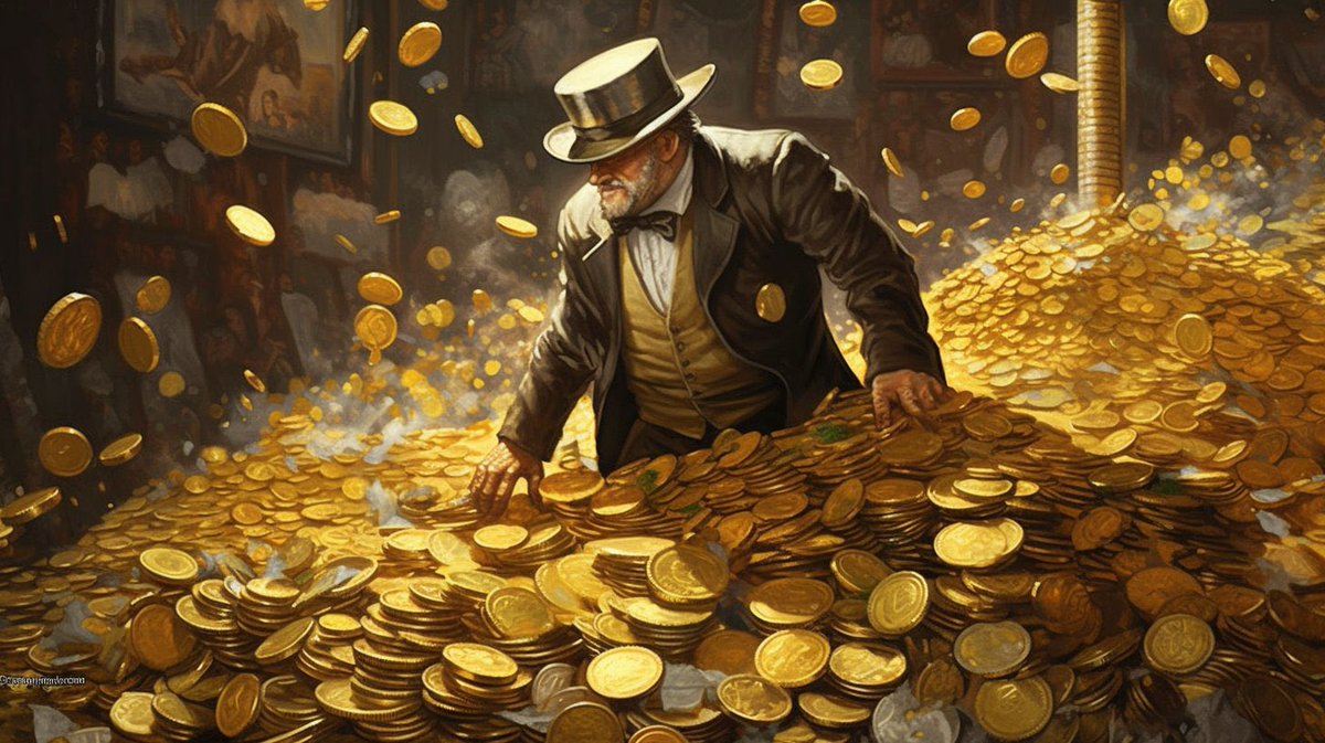 🎉 10,000,000 $bank  by @BankercoinAda Giveaway 🎉

1️⃣ Follow <a href="/CRDOtoken/">crazy donkeys token</a> &amp; me 
2️⃣ RT &amp;❤️
3️⃣ Tag 3 #cnft Friends

⏰ 48 HOURS

#MemeCoinSeason #Ada #CNFT $ada #ADAnotASecurity  $shiba #CNFTGiveaway $bank $pepe