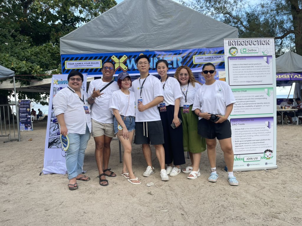 FrancesConcha's tweet photo. The #Frolicblock2023 was another milestone for the Filipino community of @xwinnergame. 🚀

Our goal is to educate people about the endless possibilities in the field of #web3 and #GameFi. 

Special thanks to my @blockchainnph team for the support. 🫶🏻

@XWinnerGamePH https://t.co/0ujWk9WdDe