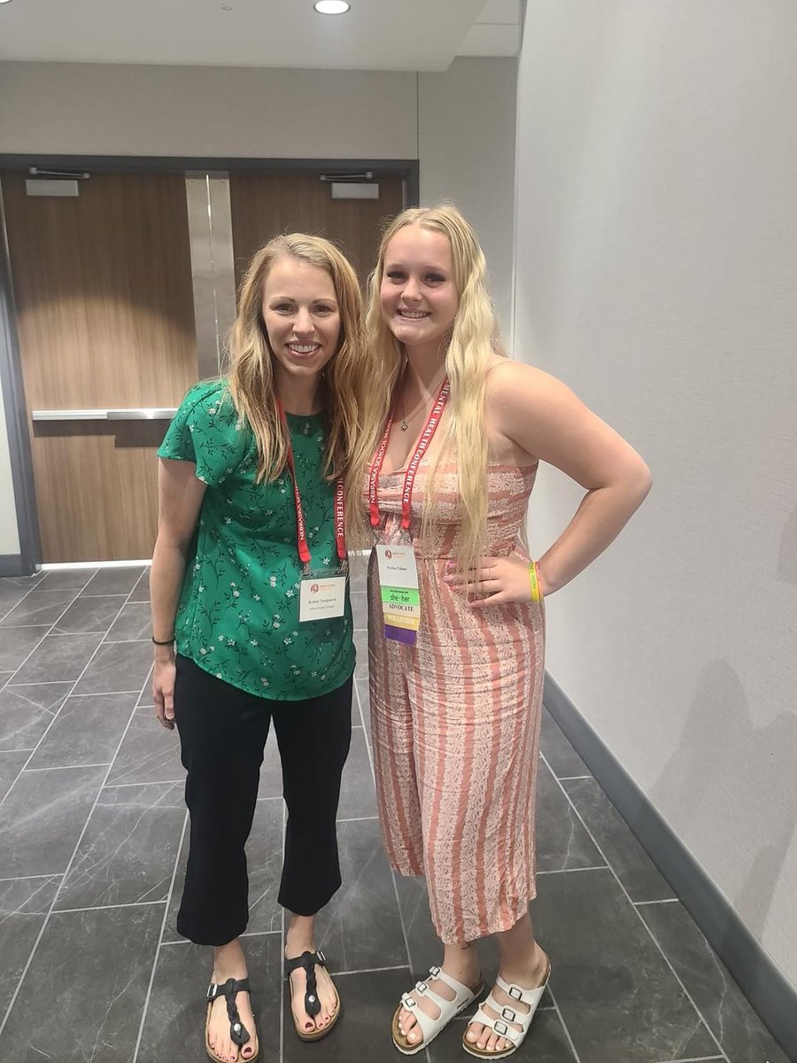 So proud of Payton for being selected and for speaking on the Youth Panel at the Nebraska School Mental Health Conference on June 8th  #Proud2bMPS #2023NSMHC @MWHSWildcats @kimfoundation
