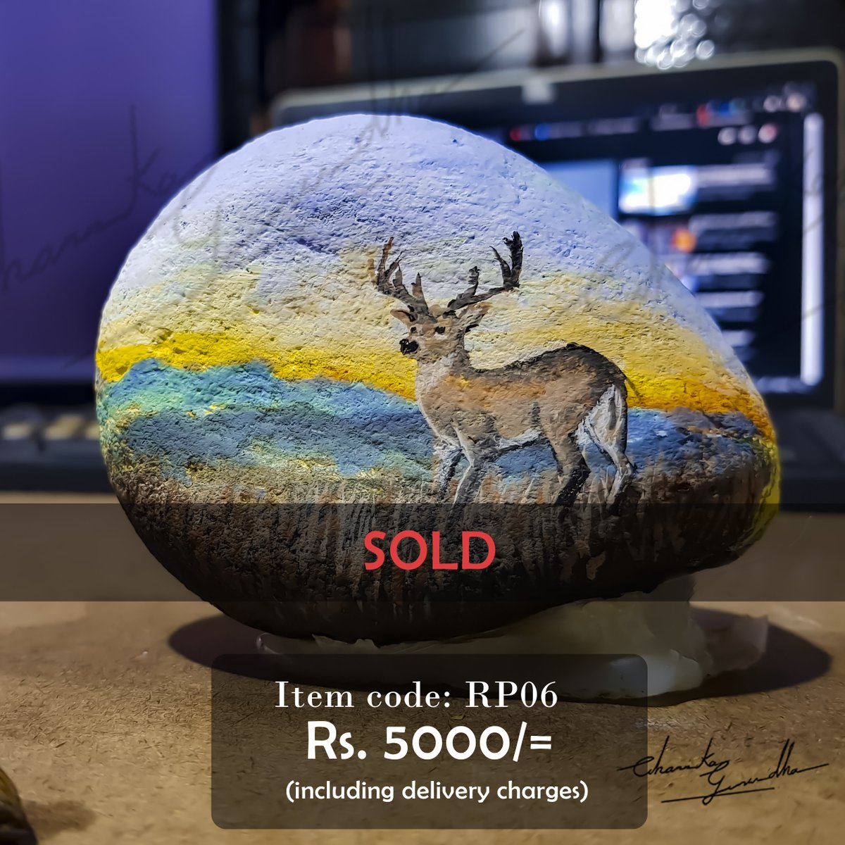 Chnnka's tweet photo. Selling Items #artsell #selling_content #channakagunawardhana #artwork #art #artist #pebble #pebblestone #marble #sunset #srilanka #kandy #unawatuna #acrylic #painting #canvas #acryliconcanvas https://t.co/pnVv5LcNXJ