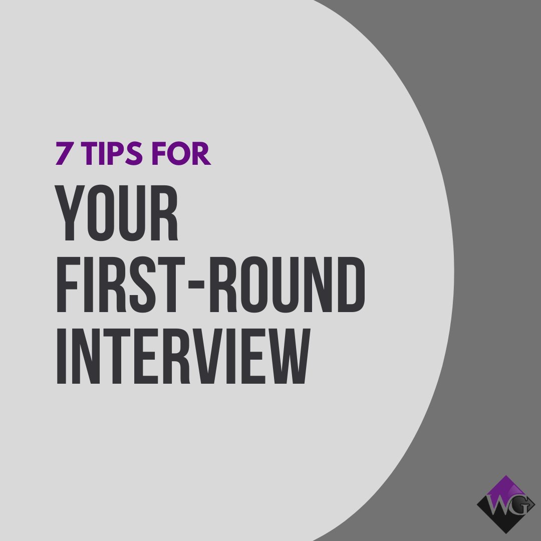 thewilnergroup's tweet photo. "Securing the first-round interview is a major accomplishment in your job search process: It means that you did something right when it comes to the preparation process..."

Here are 7 first-round interview tips to help you secure the job!

https://t.co/wl28h1dKG7 https://t.co/fo4Wo8mwMC