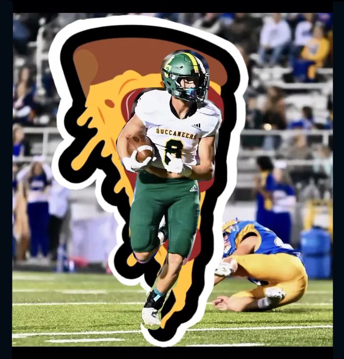 ECBucsProgram's tweet photo. 🍕‘24 Prospect Spotlight🏴‍☠️

https://t.co/34dHugbPmO…

Was already a load, packed on 20 lbs of muscle, and is now fully healthy.😳 Brief clips of his highlight 📽️.

@HadynReeves1 
🇮🇹6’0” 200 lbs
💪275 Bench, 455 Squat, 235 Hang Clean
⏱️4.84 40 yd Dash

⭐️ 2nd Team All-District RB https://t.co/wIT1T8KrhP
