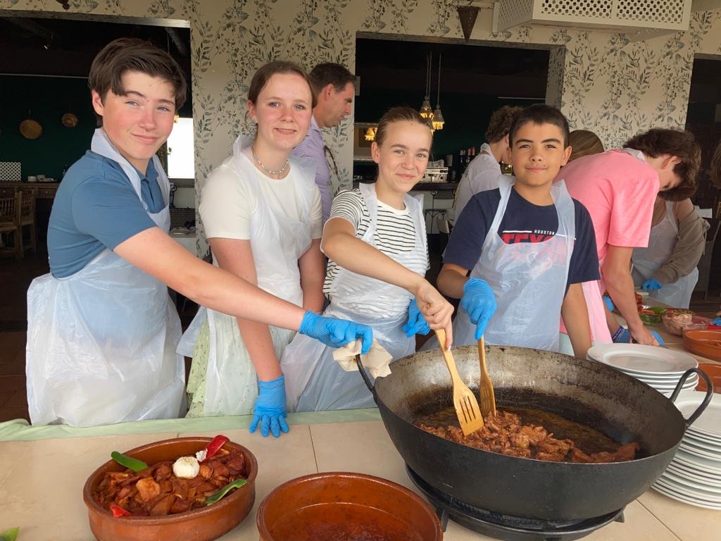 Earlier this month 27 students in the 7th &amp; 8th grade explored Spain with their Harding Middle School teachers! This Spain trip continues the tradition of Harding Middle School students and faculty exploring the world together beyond the classroom. #HardingMoments #HardingHawks