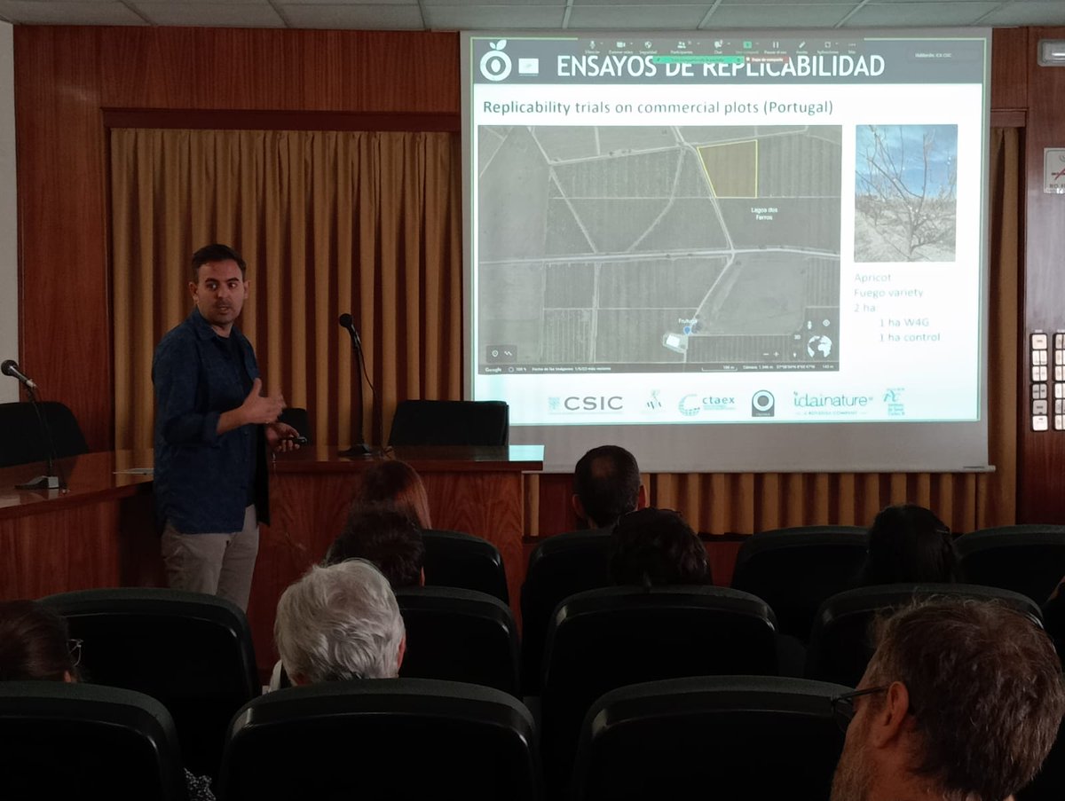 <a href="/CTAEX_CIT/">CTAEX</a>  expone los resultados de parcelas comerciales y de #replicabilidad del proyecto #life <a href="/Waste4G/">Waste4Green</a>  en la jornada final celebrada hoy en📍 Madrid