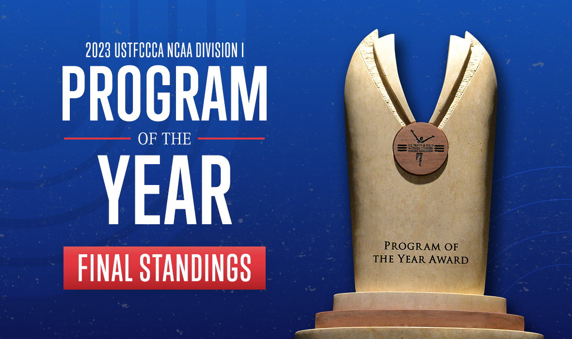 Here are the FINAL STANDINGS in the race to be named USTFCCCA @NCAATrackField DI Programs of the Year! #NCAAXC #NCAATF 

ustfccca.org/2023/06/featur…