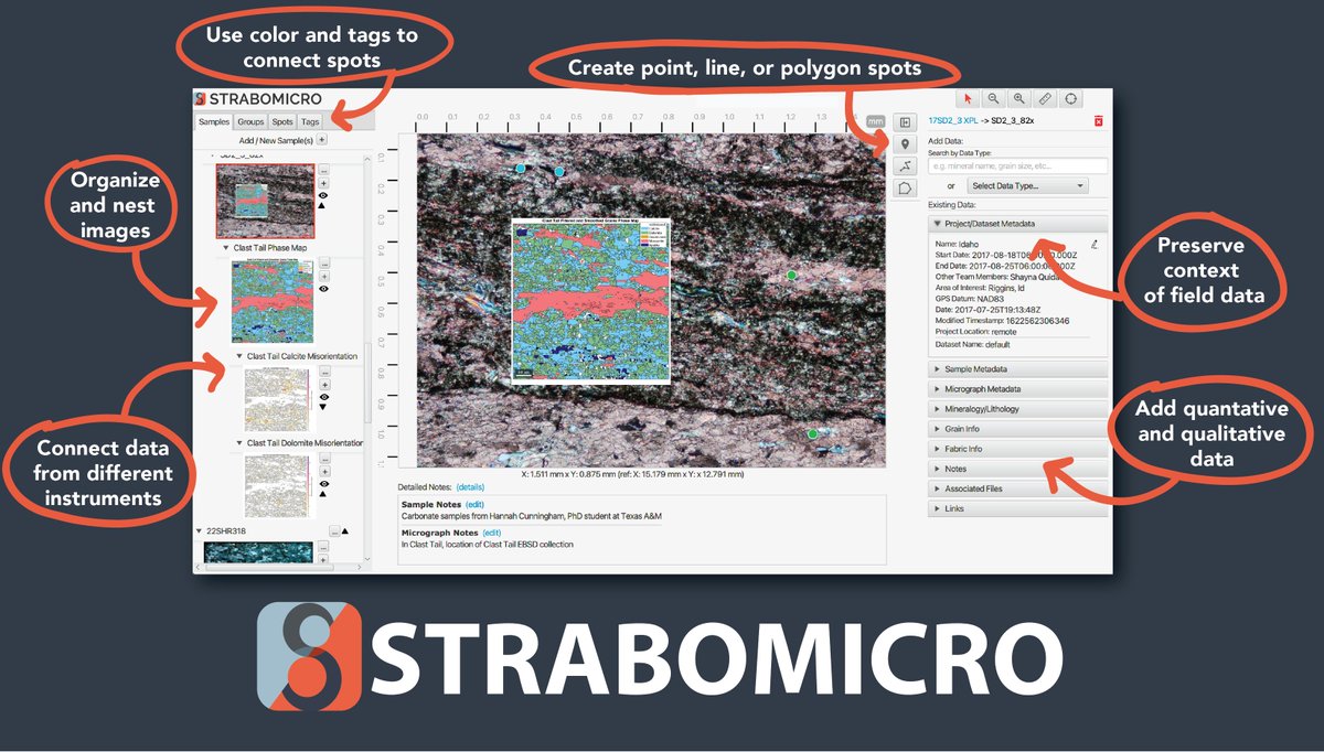 StraboSpot tweet picture