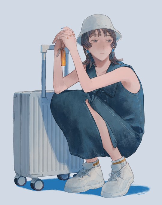「全身 スーツケース」のTwitter画像/イラスト(新着)｜4ページ目