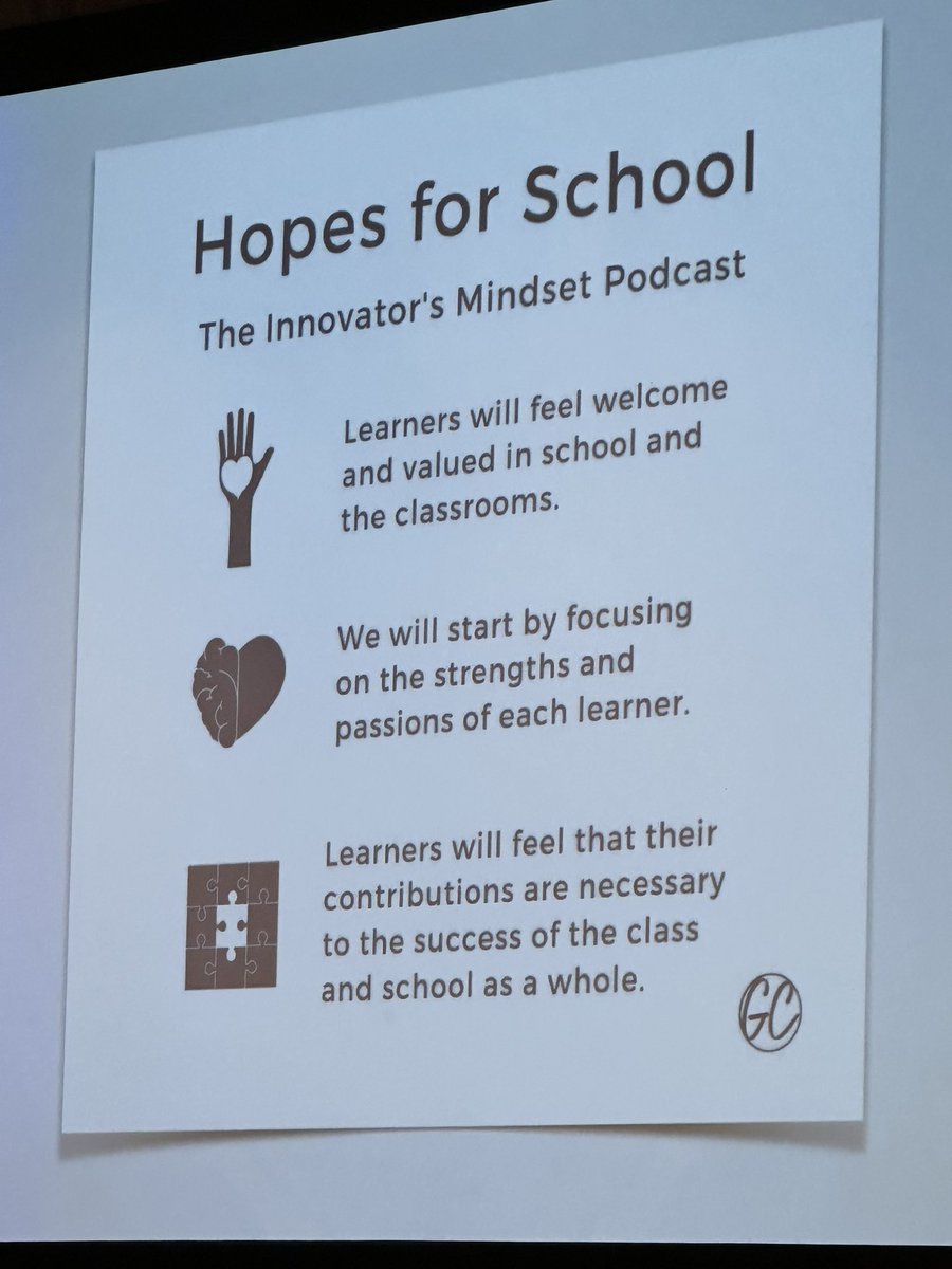 Your job as a leader is to help each person to get from their point A to their point B! Thank you @gcouros! #ATLPublicSchools #APSLeadershipRetreat