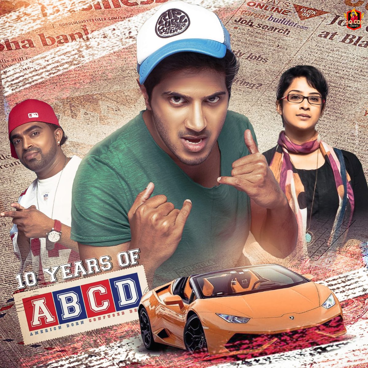 Two spoiled men learned about life and its showed a satirical part of politics in Kerala. ABCD wins the best entertainer & biggest hit of the year 2013. Here we celebrating the #10YearsOfABCD ❤️🥳

D : @AdharshLfa

@dulQuer #MartinPrakkat #DulquerSalmaan #DqCdpCrews #KingOfKotha