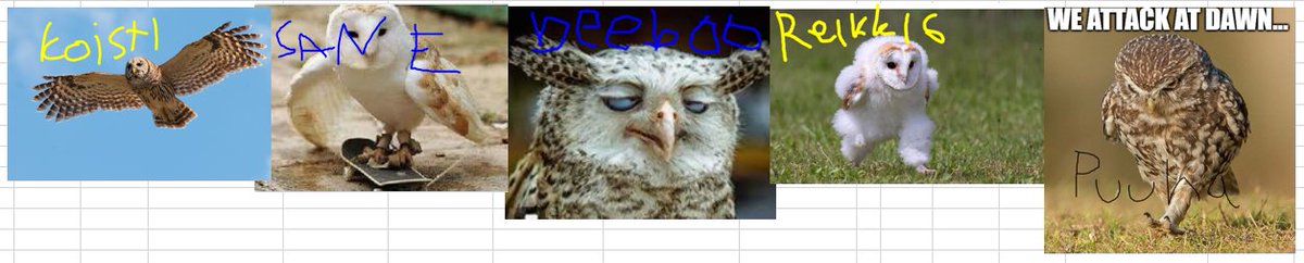 Now that groups have been revealed, might as well drop out our super roster!