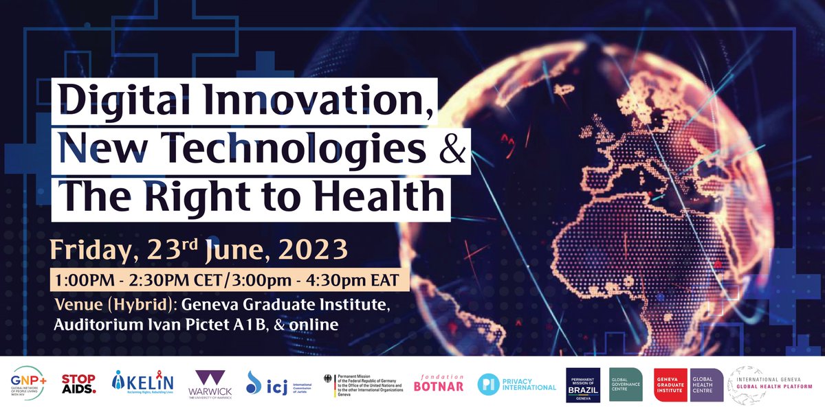 PrivacyUN's tweet photo. Next week @privacyint is co-hosting a @UN_HRC side event co-sponsored by the @BrazilUNGeneva &amp; the @GermanyUNGeneva where the UNSR on health @drtlaleng will discuss her report on Digital Innovation, Technologies, and The Right to Health? 
More details👉https://t.co/GylWUPYHix https://t.co/4H5cv1BKik