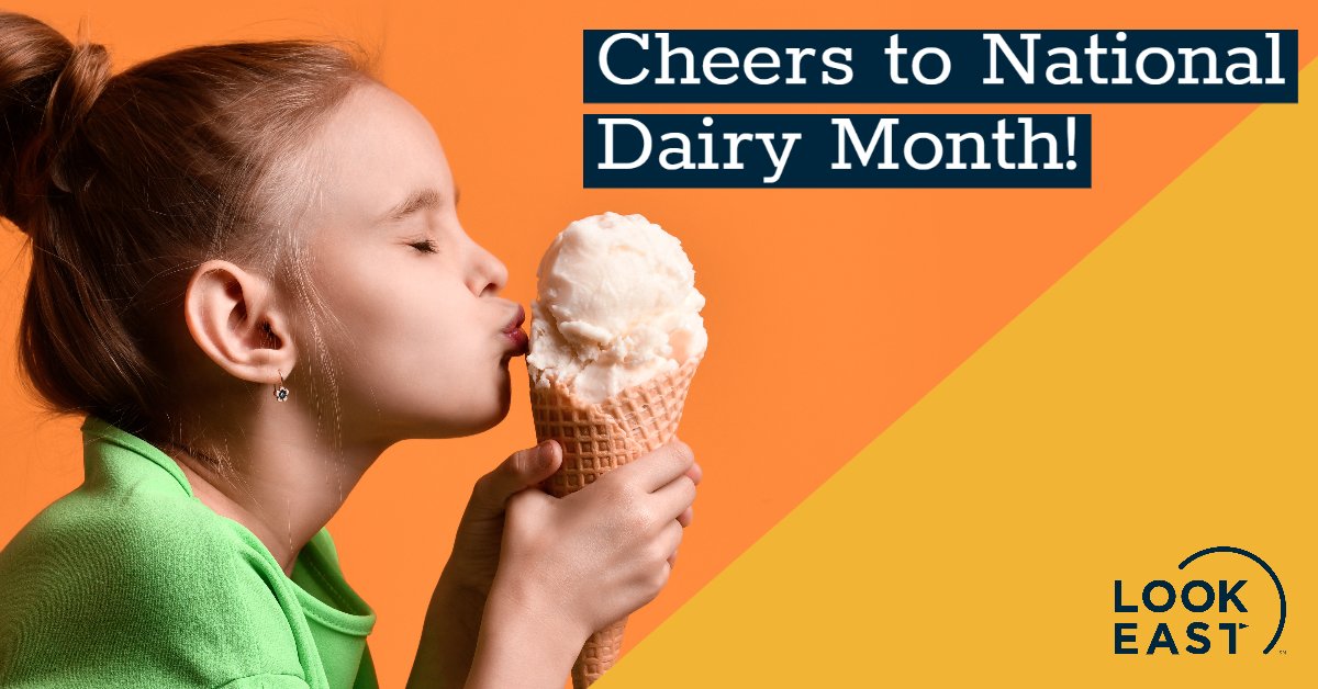 National Dairy Month is a fan favorite around the office, for obvious reasons. Plus, we love our dairy clients and the food they produce!