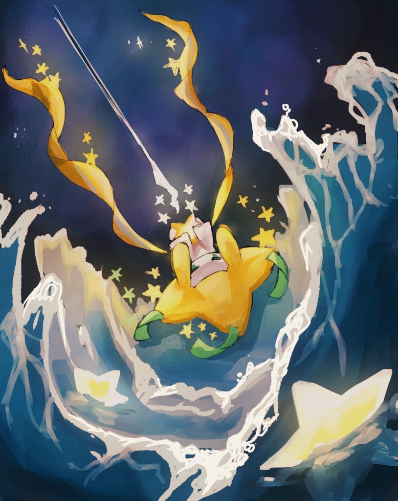 「#pokemon  願いにのまれぬよう、おやすみ」|とろにか。のイラスト