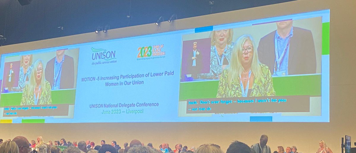 Well I did speak! Calling any UNISON members working for Private Contractors… come and say hello #NDC2023 @unisonprivate @UnisonWakey @unisonyh