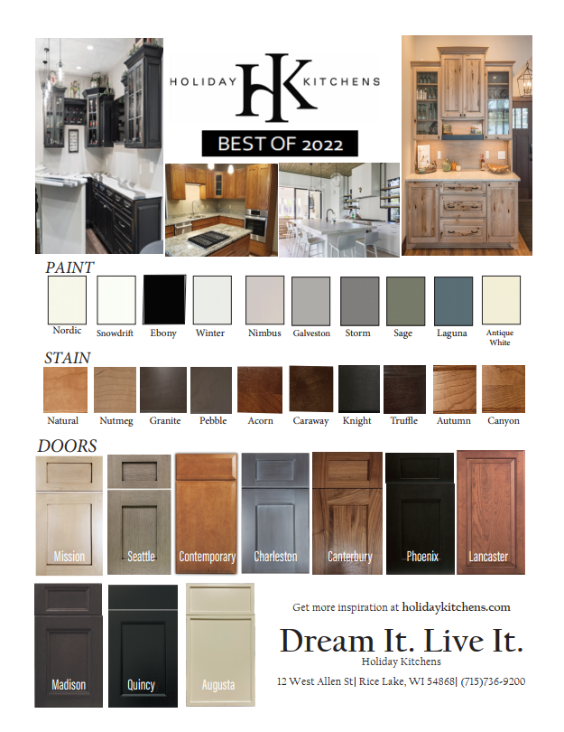 Trying to decide which door style, color or stain to go with for your next project? Take a look at the Best of 2022