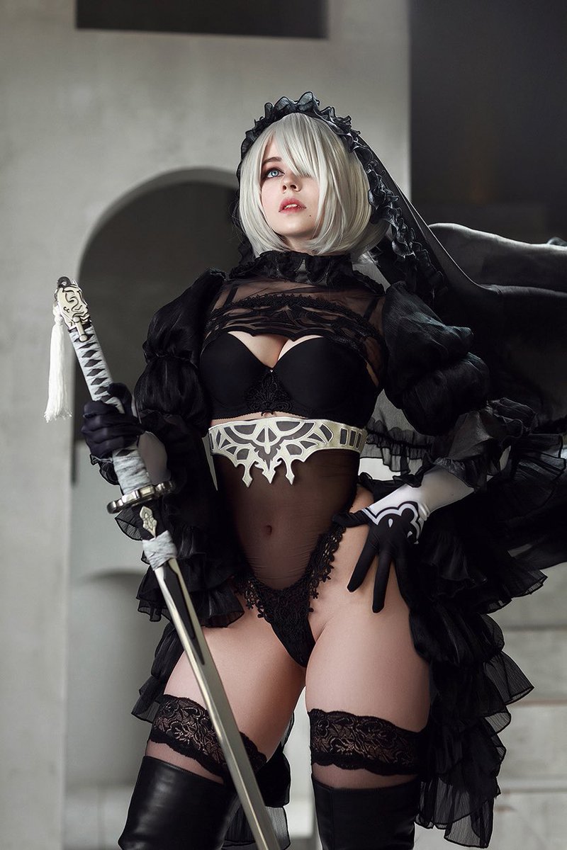 Let's protect the world together~ ♥️ 
Me as 2b 

#nierautomatacosplay #nierautomata2b #nierautomata #2bcosplay #videogamecosplay #gamecosplay #2b #anime #cosplay